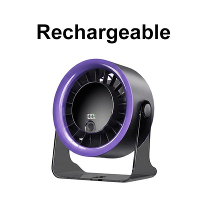 🌀 50% RABATT NU! ❄️ Höghastighetsskrivbordsfläkt med TEC-kylning – 16°C Kalluft & 100 Vindhastigheter – Perfekt för Sommaren 💨