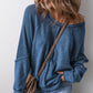 👚 50% RABATT NU! ✨ Casual Rundhalsad Topp med Lång Ärm – Andningsbar & Skön – Perfekt för Svala Dagar & Mysiga Kvällar 🌙