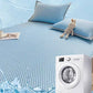 🛏️ 50% RABATT NU! ❄️ Ice Silk Cool Madrassunderlakan – 2-delat Set – Håller Dig Sval & Torr – Perfekt för Sommarnätter 🌙