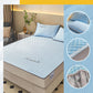 🛏️ 50% RABATT NU! ❄️ Ice Silk Cool Madrassunderlakan – 2-delat Set – Håller Dig Sval & Torr – Perfekt för Sommarnätter 🌙