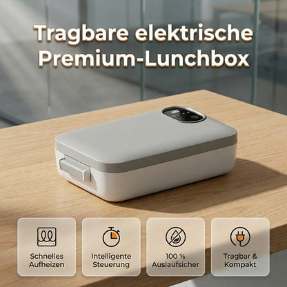 🍱 50% RABATT NU! 🔋 Elektrisk Matlåda med USB-laddning – Självuppvärmande & Lätt – Perfekt för Jobb, Skola & Resa ⚡