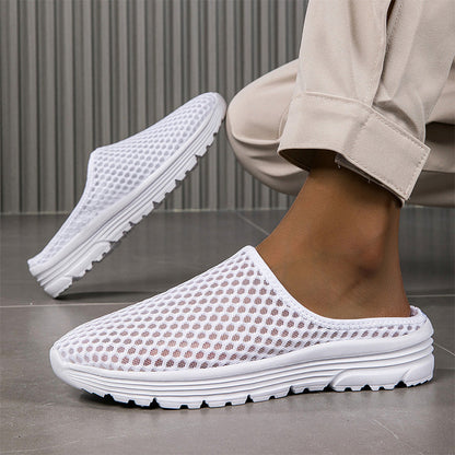👟 50% RABATT NU! 🌿 Avslappnade & Bekväma Tofflor i Ventilerande Mesh – Svala & Fräscha – Perfekt för Inomhus & Utomhus ☀️