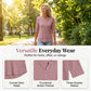 👚 50% RABATT NU! ✨ Damtopp i Andningsbar Vaffelstickad Trikå – V-ringning & Mjuk Kvalité – Perfekt för Sommaren ☀️