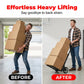 🛒 50% RABATT NU! 💪 Hopfällbar Tystgående Säckkärra – 150 kg Bärkraft & Teleskophandtag – Perfekt för Flytt, Shopping & Förvaring 🏠