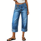 👖 50% RABATT NU! ✨ Dam Vida Cropped Jeans med Knapphög Midja – Trippelknapp & Avslappnad Siluett – Perfekt för Vardag & Helg 🌸
