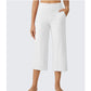 👖 50% RABATT NU! 🌿 Dambyxor med Vida Ben & Korta Ben – Sidfickor & Andningsbart – Mångsidigt & Bekvämt för Alla Tillfällen ☀️