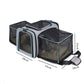🐾 50% RABATT NU! 🧳 Expandable Pet Carrier för Resor – Rymlig & Andningsbar – Perfekt för Långresor & Vardag 🐶