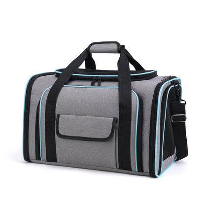 🐾 50% RABATT NU! 🧳 Expandable Pet Carrier för Resor – Rymlig & Andningsbar – Perfekt för Långresor & Vardag 🐶
