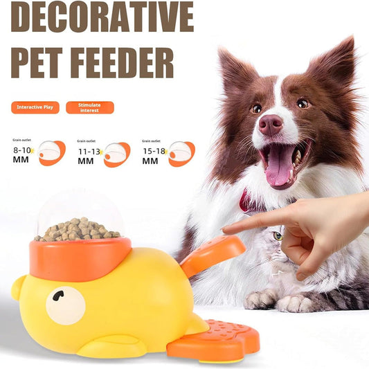 🐾 50% RABATT NU! 🐶 2-i-1 Interaktivt Pusselspel för Hundar & Långsam Matskål – Hälsosammare Ätande & Rolig Belöning 🧩