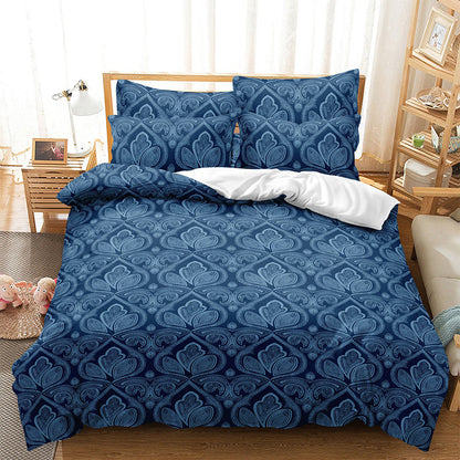 🛏️ 50% RABATT NU! 🌿 Bekvämt & Andningsbart Täckeöverdragsset – Boho-inspirerat Tryck & Mjuka Material – Perfekt för Sovrummet 💤