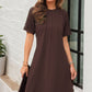 👗 50% RABATT NU! ✨ Women’s Elegant Dress with Lace Hollow Sleeves – Andningsbar Spets & A-linje – Perfekt för Alla Tillfällen 🌸
