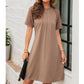 👗 50% RABATT NU! ✨ Women’s Elegant Dress with Lace Hollow Sleeves – Andningsbar Spets & A-linje – Perfekt för Alla Tillfällen 🌸