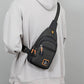 🎒 50% RABATT NU! 💧 Waterproof Multi-pocket Crossbody Sling Bag – Vattentät & Praktisk – Perfekt för Pendling & Resor 🌧️