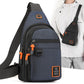 🎒 50% RABATT NU! 💧 Waterproof Multi-pocket Crossbody Sling Bag – Vattentät & Praktisk – Perfekt för Pendling & Resor 🌧️
