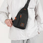🎒 50% RABATT NU! 💧 Waterproof Multi-pocket Crossbody Sling Bag – Vattentät & Praktisk – Perfekt för Pendling & Resor 🌧️