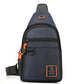 🎒 50% RABATT NU! 💧 Waterproof Multi-pocket Crossbody Sling Bag – Vattentät & Praktisk – Perfekt för Pendling & Resor 🌧️