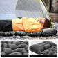 🛏️ 50% RABATT NU! 🏕️ Lätt Bärbar Luftmadrass – Inbyggd Fotpump & Kudde – 10cm Stöd – Perfekt för Camping & Vandring 🌲
