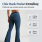 👖 50% RABATT NU! ✨ Dam Klassiska Stretch-Flare-Jeans – Figurnära & Utsvängda – Perfekt för att Framhäva Figuren & Ge en Lång Siluett 🌸
