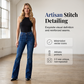 👖 50% RABATT NU! ✨ Dam Klassiska Stretch-Flare-Jeans – Figurnära & Utsvängda – Perfekt för att Framhäva Figuren & Ge en Lång Siluett 🌸