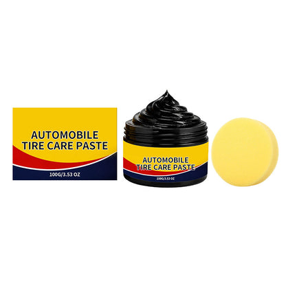🚗 50% RABATT NU! ✨ Car Tire Restorer and Shine Paste – Återställer Färg & Skyddar mot UV – Perfekt för Långvarig Glans 🛡️