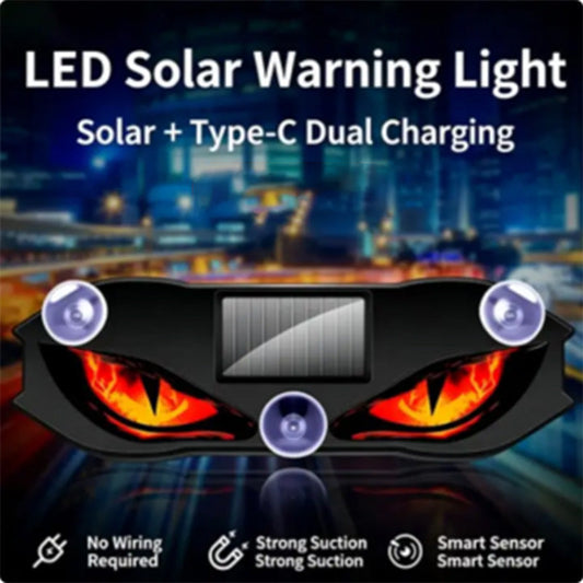 🚗 50% RABATT NU! 🔆 Solcellsdriven LED-varningslampa – Väderbeständig & Automatisk – Perfekt för Ökad Säkerhet vid Vägkanten 🛡️