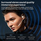 🎧 50 % RABATT NU! 🎤 Lätt open-ear hörlurar – Bluetooth 5.3 & dual-DSP mikrofon – brusreducering & 11h batteritid – perfekt för samtal, promenader och arbete 💼