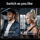 🎧 50 % RABATT NU! 🎤 Lätt open-ear hörlurar – Bluetooth 5.3 & dual-DSP mikrofon – brusreducering & 11h batteritid – perfekt för samtal, promenader och arbete 💼