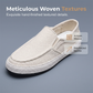 👞 50% RABATT NU! ☀️ Casual Loafers i Linne för Herr – Lätta & Bekväma – Perfekt för Sommaren – Andningsbart & Slip-on 👟
