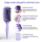 💇‍♀️ 50% RABATT NU! 🌿 Ventilated Detangling Brush för Lockigt Hår – Andningsbar & Skonsam – Perfekt för Definition & Frizz-fria Lockar – Inbyggd Parting Tool ✨