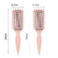 💇‍♀️ 50% RABATT NU! 🌿 Ventilated Detangling Brush för Lockigt Hår – Andningsbar & Skonsam – Perfekt för Definition & Frizz-fria Lockar – Inbyggd Parting Tool ✨