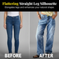 👖 50% RABATT NU! ✨ Jeans för Damer med Avslappnad Passform & Raka Ben – Stretchjeans med Hög Midja – Perfekt för Vardagskomfort 🌸