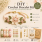 🧶 50% RABATT NU! 🌿 Naturinspirerat DIY-virkat Armbandskit – Skapa Bärbar Konst – Perfekt för Avkoppling & Kreativitet ✨