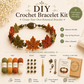 🧶 50% RABATT NU! 🌿 Naturinspirerat DIY-virkat Armbandskit – Skapa Bärbar Konst – Perfekt för Avkoppling & Kreativitet ✨