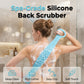 🛀 50% RABATT NU! 🧽 Silikonscrubber för Ryggen – SPA-kvalitet & Dubbelsidig Massage – Perfekt för Mjukare Hud & Enklare Badrutiner – Lång Räckvidd 💆‍♀️