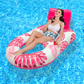 🏊 50% RABATT! 🌊 Premium Inflatable Pool Float Lounger – Ergonomisk Ryggstöd & Bekväm – Perfekt för Avkoppling i Poolen ☀️