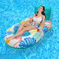 🏊 50% RABATT! 🌊 Premium Inflatable Pool Float Lounger – Ergonomisk Ryggstöd & Bekväm – Perfekt för Avkoppling i Poolen ☀️