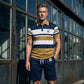 👕 50% RABATT NU! 🌊 Herr Randig T-shirt & Shorts 2-delat Set – Andningsbart & Stilrent – Perfekt för Sommaren – Avslappnad Komfort ☀️