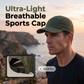 🧢 50% RABATT NU! ☀️ Lättviktig Andningsbar Snabbtorkande Sportskeps – Laserskuren Ventilation & Vattenavvisande – Perfekt för Löpning & Utomhusaktiviteter 🏃