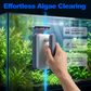 🐠 50% RABATT NU! 🧲 Magnetisk Akvarium Glasrengöringsverktyg – Kraftfull Dubbelsidig Borste – Perfekt för Algborttagning & Klart Glas – Ansträngningslös Rengöring 🐟