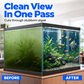 🐠 50% RABATT NU! 🧲 Magnetisk Akvarium Glasrengöringsverktyg – Kraftfull Dubbelsidig Borste – Perfekt för Algborttagning & Klart Glas – Ansträngningslös Rengöring 🐟