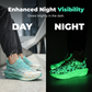 👟 50% RABATT NU! 🌟 Självlysande Splatter Sneakers – Unik Design & Andningsbar – Perfekt för Nattlöpning, Kvällspromenader & Streetwear ✨