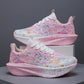 👟 50% RABATT NU! 🌟 Självlysande Splatter Sneakers – Unik Design & Andningsbar – Perfekt för Nattlöpning, Kvällspromenader & Streetwear ✨
