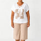 👗 50% RABATT NU! 🌿 Women Casual Two Piece Set – V-Neck Tee & Cropped Pants – Avslappnad Passform & Premium Hudvänligt Tyg – Perfekt för Vardag & Semester ☀️