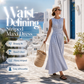 👗 50 % RABATT NU! 🌊 Randig ärmlös maxiklänning för kvinnor – midjeband, ledig stil & perfekt för sommaren ✨