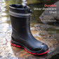 🌧️ 50% RABATT NU! 👢 Unisex Mid-Calf Waterproof Rain Boots – Hållbara & Halksäkra – Perfekt för Regniga Dagar & Utomhusäventyr – Lätta att Rengöra 💧