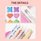 👑 50% RABATT NU! 🎨 Prinsess Papper Smink Kreativt Kit – Sminklek Utan Röra – Allt-i-ett Set med Klistermärken & Diamantmålning – Perfekt för Kreativa Barn 🖍️