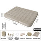 🛏️ 50% RABATT NU! ⛺ Portabel Luftmadrass med Inbyggd Pump – Snabb Uppblåsning & 40 cm Höjd – Perfekt för Camping, Gäster & Utomhus – Bikakestruktur 🌿