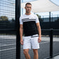 👕 50% RABATT NU! ☀️ Herr Casual Kortärmad T-shirt & Shorts Set med Dragsko – Andningsbart & Stilrent – Perfekt för Sommar, Träning & Vardag – Matchat Set 🌊