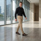 👖 50% RABATT NU! 🏃 Pro-Favorite Men's Ultra-Stretch Slim Fit Pants – 4-vägs Stretch & Andningsbart – Perfekt för Arbete, Kontor & Vardag – Skrynkelfria ✅