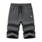 🩳 50% RABATT NU! ☀️ Herr Casual Dragsko 3/4 Shorts – Andningsbara & Lätta – Perfekt för Strand, Träning & Vardag – Dragkedjeficka 🌊